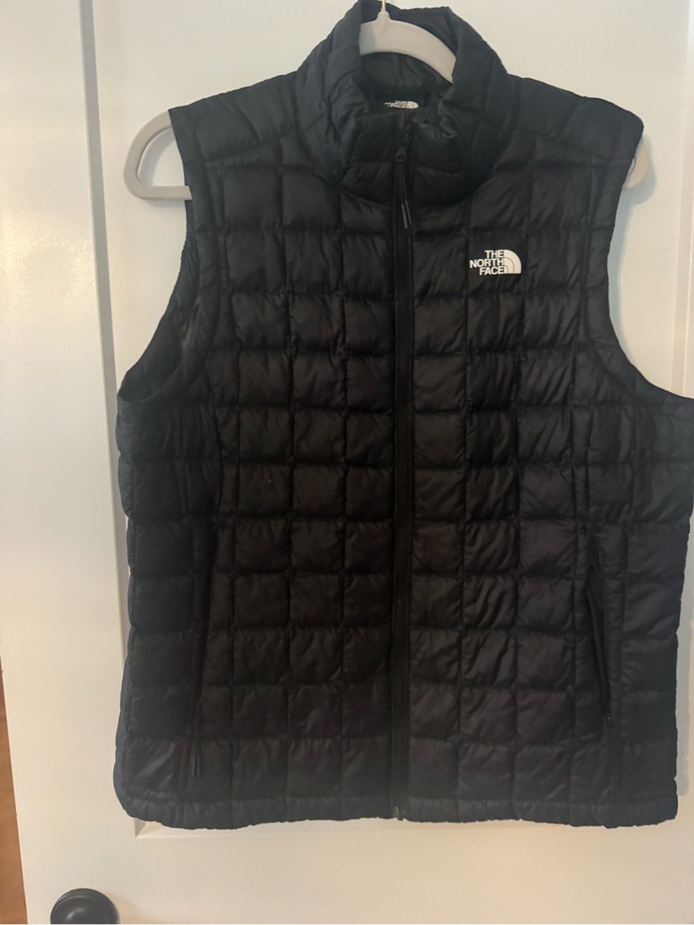 The North Face Black Quilted Down Vest